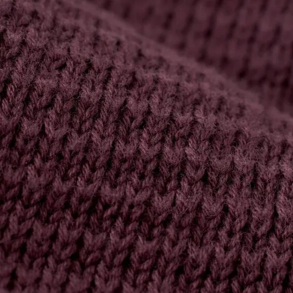 NEW Sweater Knit Polo (The Sebastian Long Sleeve Polo - Amethyst) - Picture 7 of 8